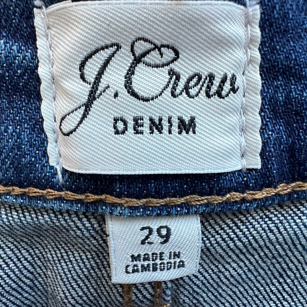 J. CREW DENIM Two Pocket Button Down Denim Skirt Women’s 29 - Picture 5 of 7